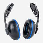 Abafador de Ruídos Tipo Concha 15 dB Azul Acoplável ao Capacete Camper C-200 Eco Soft Slim 800200E CA 43430