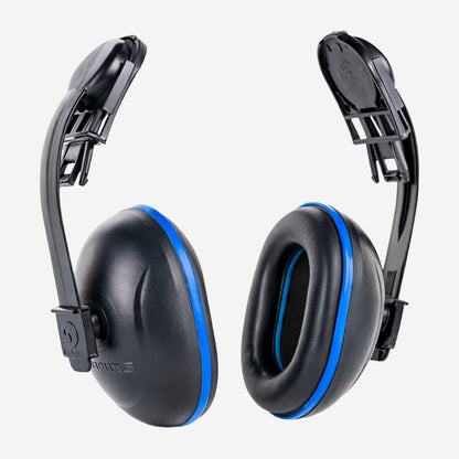 Abafador de Ruídos Tipo Concha 15 dB Azul Acoplável ao Capacete Camper C-200 Eco Soft Slim 800200E C.A 43430