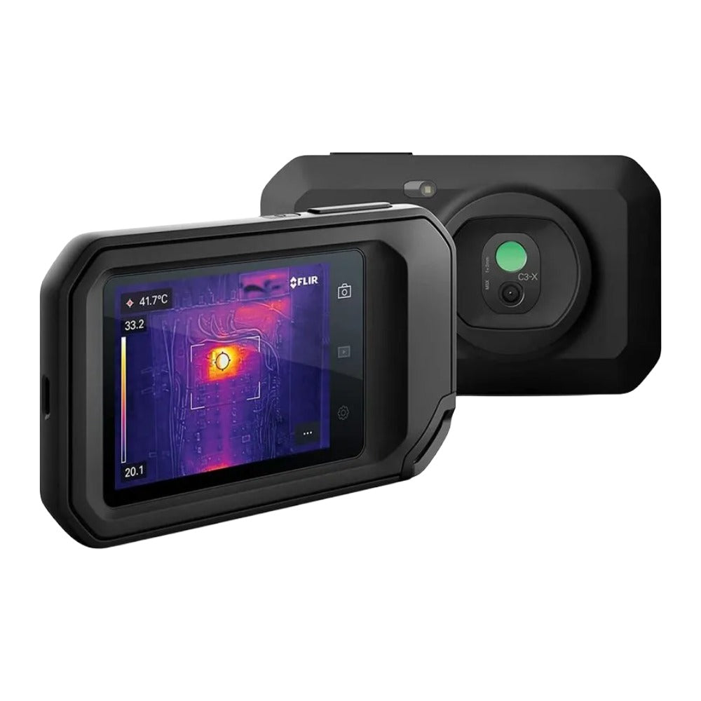 Câmera Termográfica Compacta Infravermelho 12.288 Pixels Tela de 128 × 96 Pixels Câmera de 5MP Flir C3-X