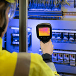 Câmera Termográfica Infravermelho 76.800 Pixels Tela de 3,5" Com Aprimoramente de Imagem Flir E8 Pro