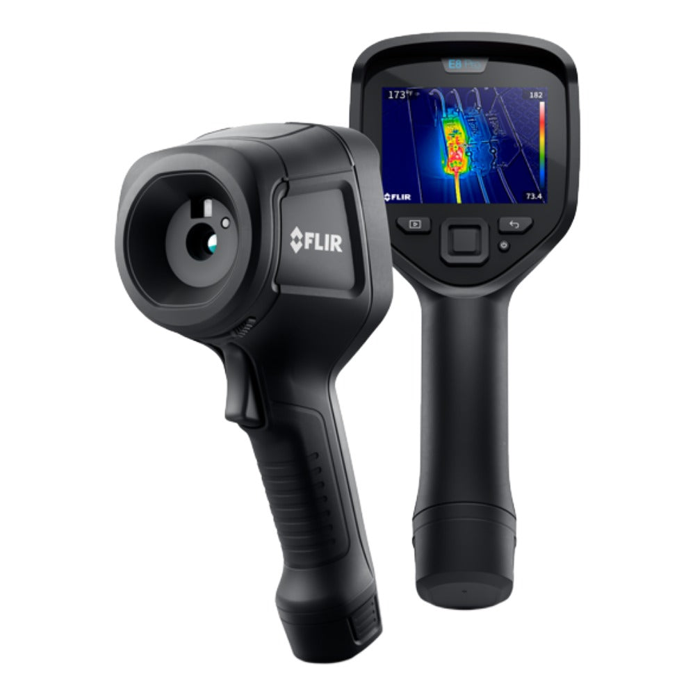 Câmera Termográfica Infravermelho 76.800 Pixels Tela de 3,5" Com Aprimoramente de Imagem Flir E8 Pro