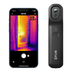 Câmera Termográfica Infravermelho 19.200 Pixels Compatível Com Smartphones Android e IOS Tela de 160 x 120 Píxels Flir One Edge