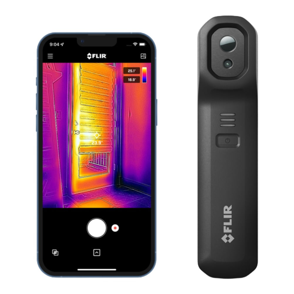 Câmera Termográfica Infravermelho 19.200 Pixels Compatível Com Smartphones Android e IOS Tela de 160 x 120 Píxels Flir One Edge