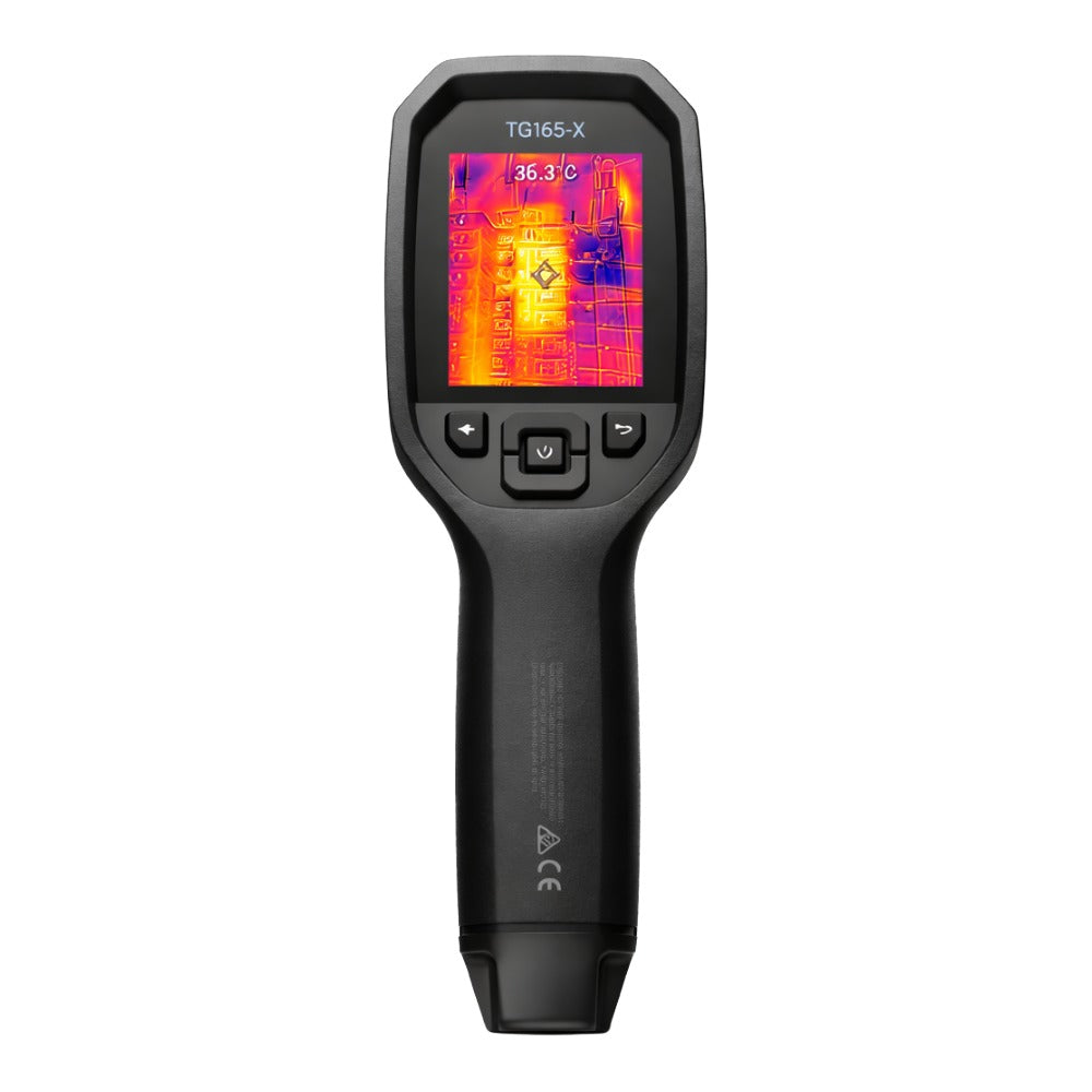 Câmera Termográfica Infravermelho Pontual 4.800 Pixels -25 °C a 300 °C Tela de 80 x 60 Flir TG165-X