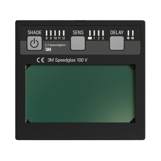 Filtro de Luz da Máscara de Solda 100 45 x 93 mm Com 5 Níveis de Tonalidade 3M SpeedGlass 100V 750020 HB004096689