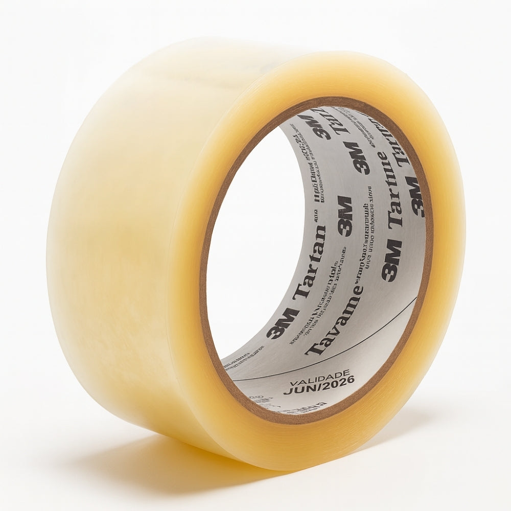 Fita Adesiva de Empacotamento Transparente 48mmx50m Uso geral 3M Tartan 369 HB004741144