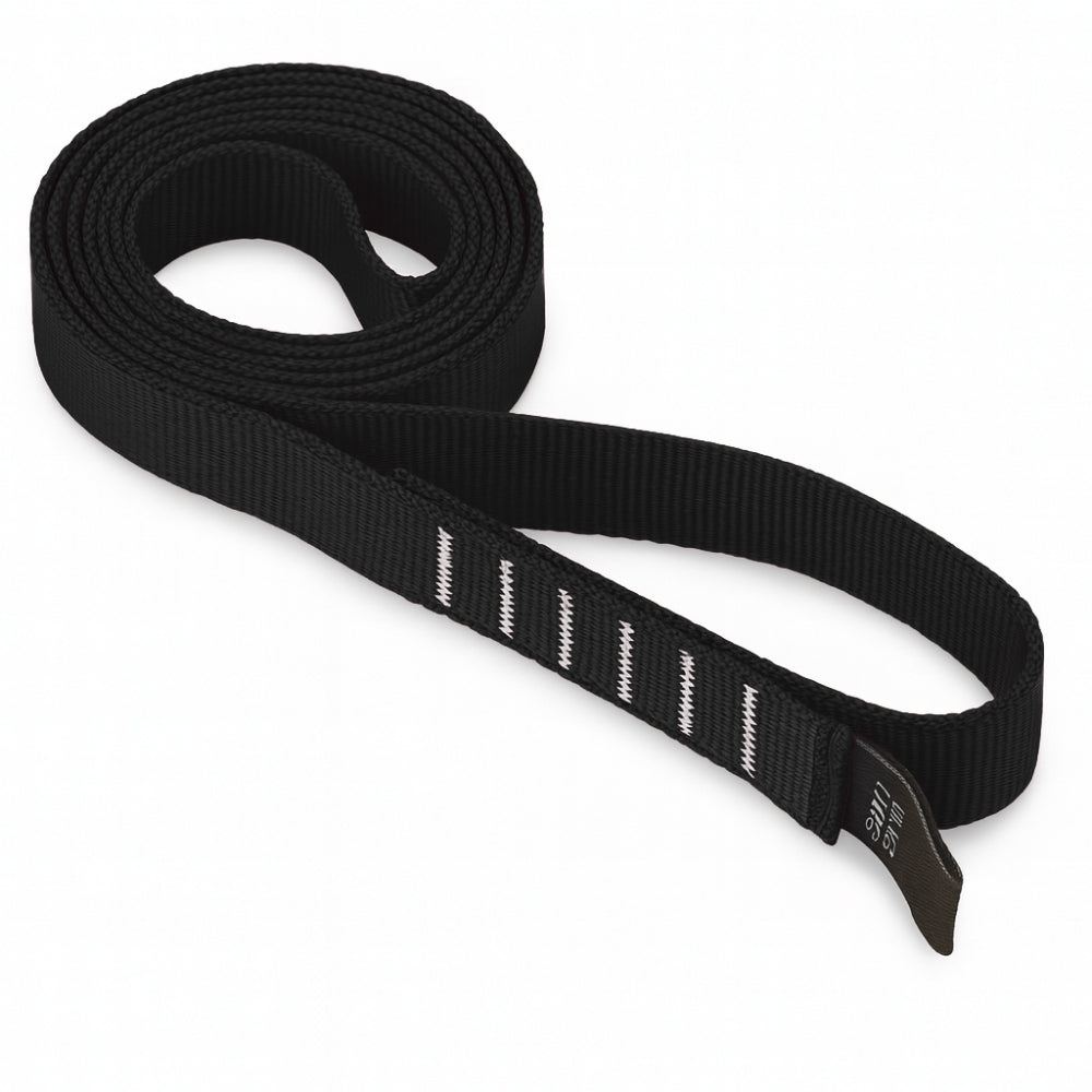 Fita de Ancoragem Preta Anel 60cm Em Poliéster 22 kN Ultra Safe USA0060000PR