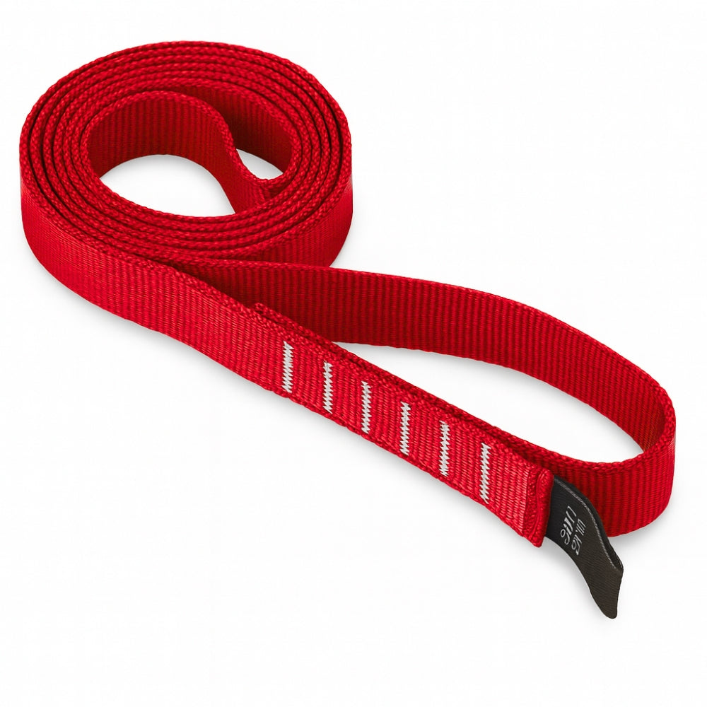 Fita de Ancoragem Vermelha Anel 120cm Em Poliéster 22 kN Ultra Safe USA0120000VM