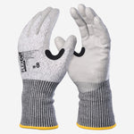 Luva de Proteção Anticorte  Polietileno e PU Cinza Danny Flexcut DA-45.400 C.A 33997