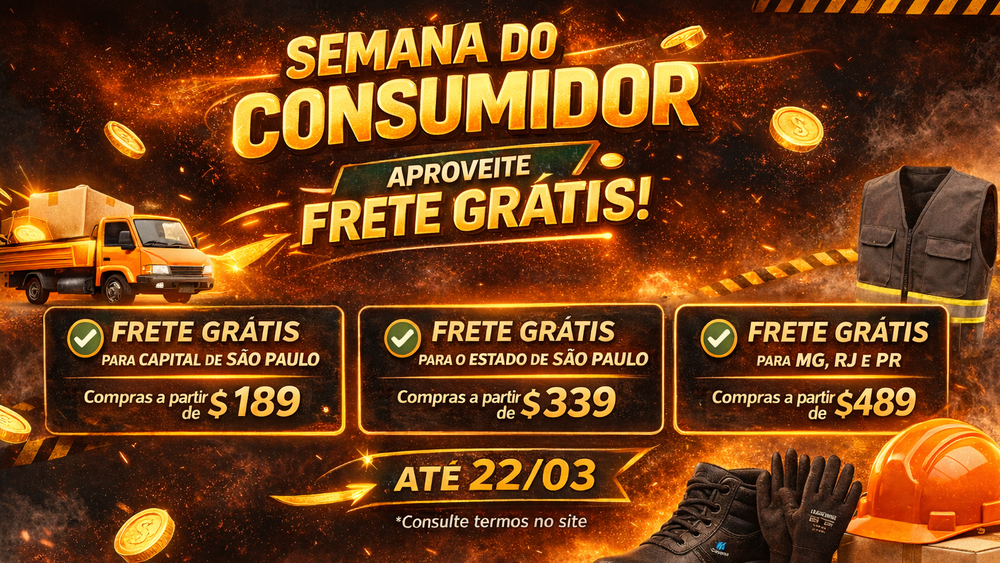 Frete Grátis semana do consumidor