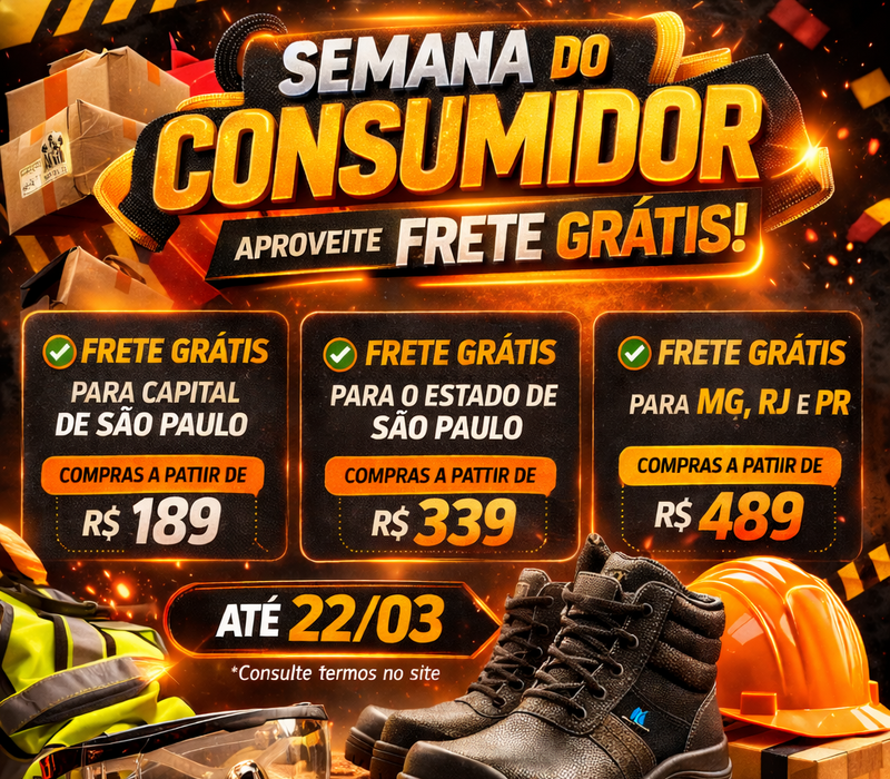 Frete Grátis semana do consumidor