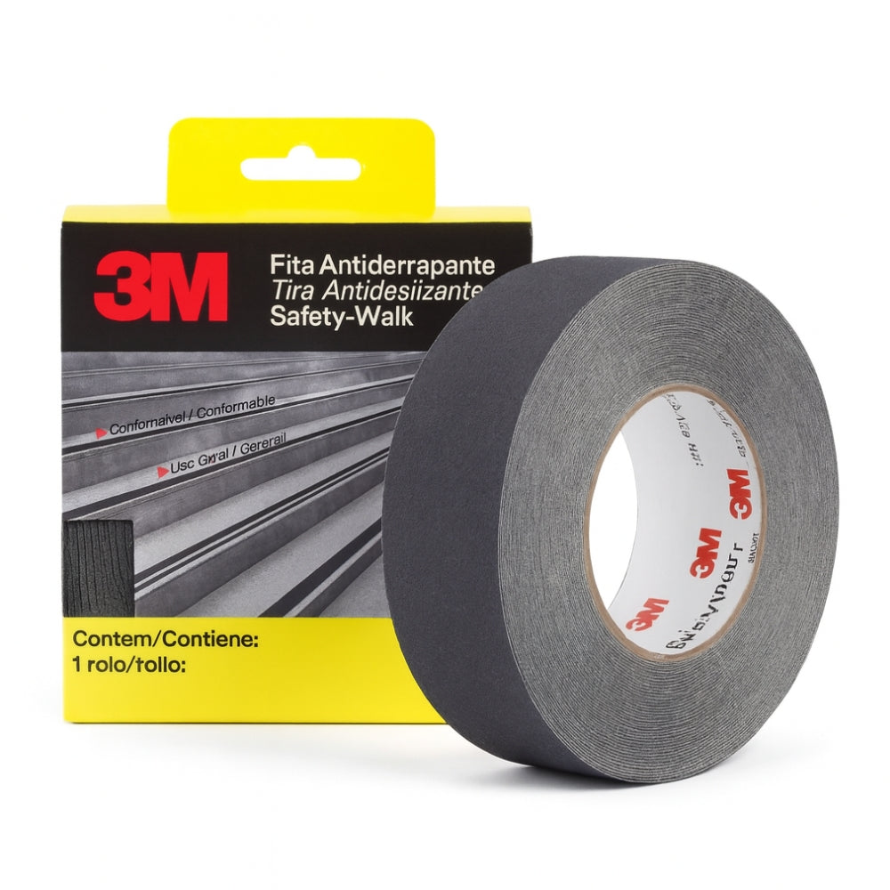 Fita Adesiva Antiderrapante Cinza 50mmx20m Uso Geral 3M Safety Walk HB004521835