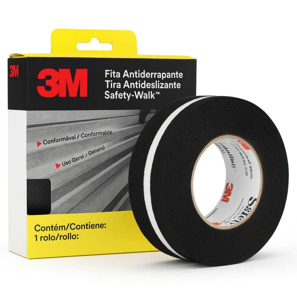 Fita Adesiva Antiderrapante Fosforecente 50mmx20m Uso Geral 3M Safety Walk HB004521850