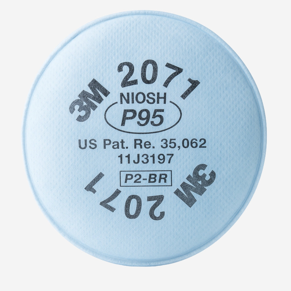 Filtro Mecânico Para Particulados Poeiras Névoas e Fumos 3M 2071 HB004824007