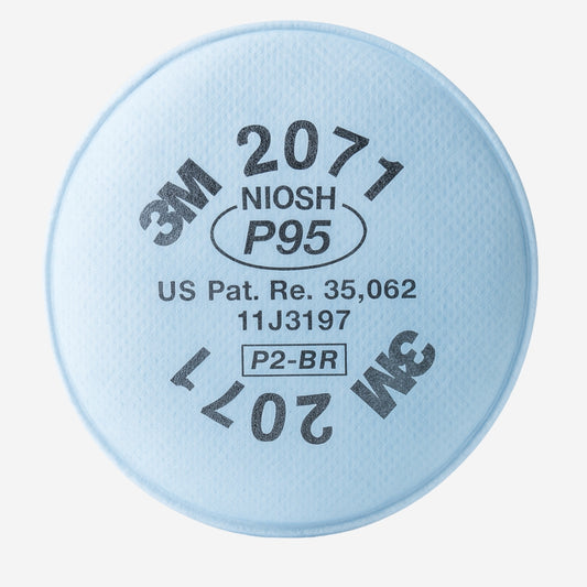 Filtro Mecânico Para Particulados Poeiras Névoas e Fumos 3M 2071 HB004824007