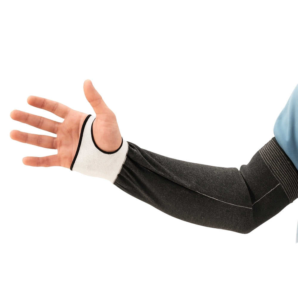 Mangote Tricotado HPPE Anticorte 18 Polegadas 45cm Abertura Polegar Ansell HyFlex 11-251 CA 39955