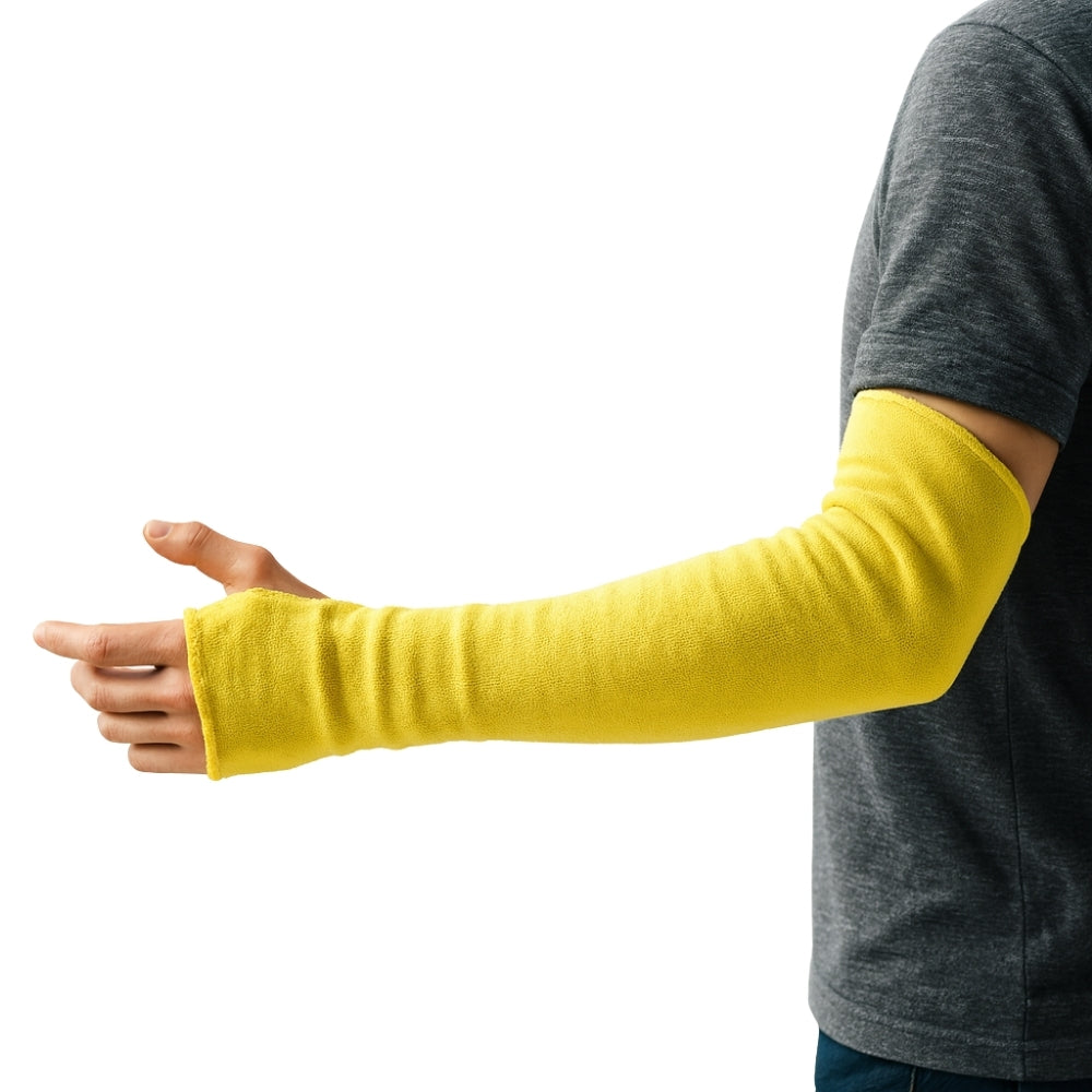 Mangote de Kevlar Anticorte Altas Temperaturas 100ºC 18 Polegadas 45cm Ansell HyFlex 70-118 CA 12107