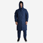 Japona Térmica de Nylon 7/8 Manta 150 Azul Para Frigorífico Impermeável Com Capuz Maicol C.A 10975