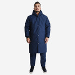 Japona Térmica de Nylon 7/8 Manta 150 Azul Para Frigorífico Impermeável Com Capuz Maicol C.A 10975