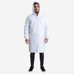 Japona Térmica de Nylon 78 Manta 150 Branco Para Frigorífico Impermeável Com Capuz Maicol C.A 10975