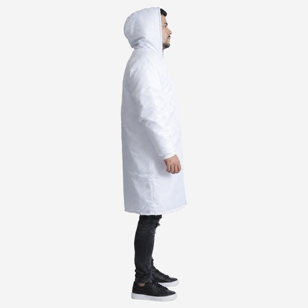 Japona Térmica de Nylon 78 Manta 150 Branco Para Frigorífico Impermeável Com Capuz Maicol C.A 10975