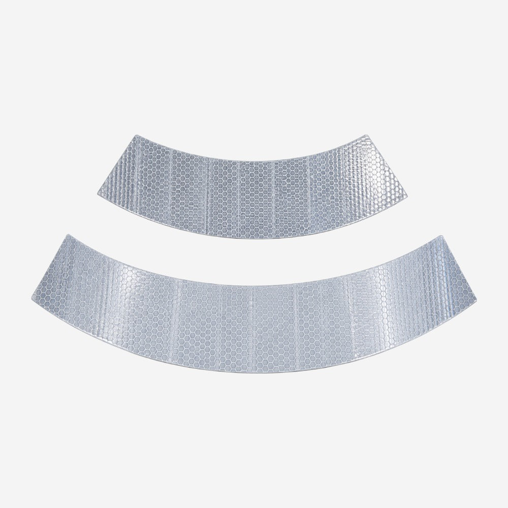 Kit de Faixas Refletivas Tipo II para Cone 75cm Branco para Manutenção de Sinalização Viária KTELI