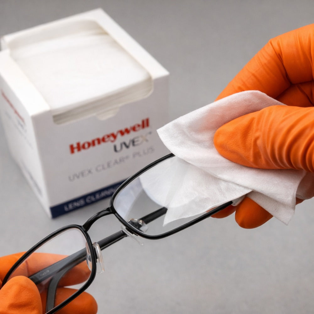 Lenço de Limpeza Para Lentes de Óculos Uvex S476 - Caixa com 280 Unidades