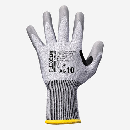 Luva de Proteção Anticorte  Polietileno e PU Cinza Danny Flexcut DA-45.400 C.A 33997