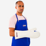 Luva de Proteção 2 Dedos Altas Temperaturas Tecido Especial Branco 45cm Com Forro Benetherm THERM-UP 010 C.A 39334