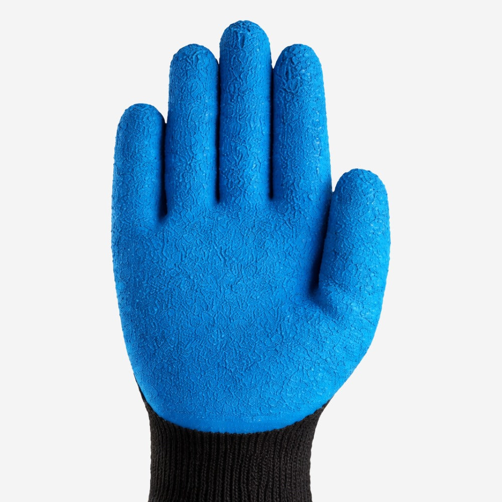 Luva de Proteção Abrasão Tricotada Látex de Borracha Natural Azul Ansell EDGE 48-305 C.A 31924