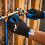 Luva de Proteção Abrasão Tricotada Látex de Borracha Natural Azul Ansell EDGE 48-305 C.A 31924