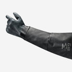Luva de Proteção Altas Temperaturas 180º C Neoprene Forro Duplo Preta Ansell AlphaTec 19-026 C.A 44935