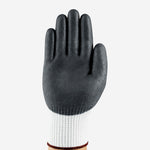 Luva de Proteção Anticorte Tricotada Poliuretano Cinza e Preta Ansell HyFlex 11-735 C.A 37565