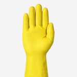 Luva de Proteção Limpeza Nitrílica Amarela Ansell AlphaTec 37-320 C.A 44315