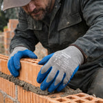 Luva de Proteção Multiuso Tricotada Látex de Borracha Natural Azul Ansell ActivArmr 80-100 C.A 12509