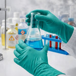 Luva de Proteção Procedimento Produtos Químicos Nitrílica Sem Pó Caixa com 50 Unidades Azul Ansell MICROFLEX 93-260 C.A 46060