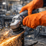 Luva de Proteção Produtos Químicos Abrasão Altas Temperatura Até 250º C Látex Laranja Danny Coral DA-SL530 C.A 15366