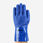 Luva de Proteção Produtos Químicos Abrasão PVC Azul 26cm Ansell EDGE 14-662 C.A 26043