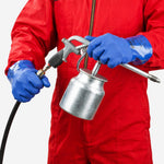 Luva de Proteção Produtos Químicos Abrasão PVC Azul 26cm Ansell EDGE 14-662 C.A 26043