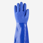 Luva de Proteção Produtos Químicos Abrasão PVC Azul 36cm Ansell EDGE 14-663 C.A 26043
