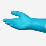 Luva de Proteção Produtos Químicos Óleo PVC e Nitrilo Azul Ansell AlphaTec 04-003 C.A 50778
