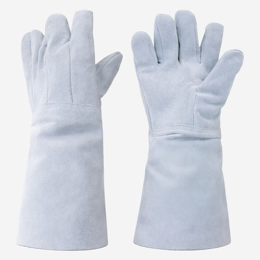 Luva de Raspa Contra Rasgos e Perfurações Com Reforço no Polegar e Indicador Punho 15 cm Fena Luvas C-20CRR C.A 8048