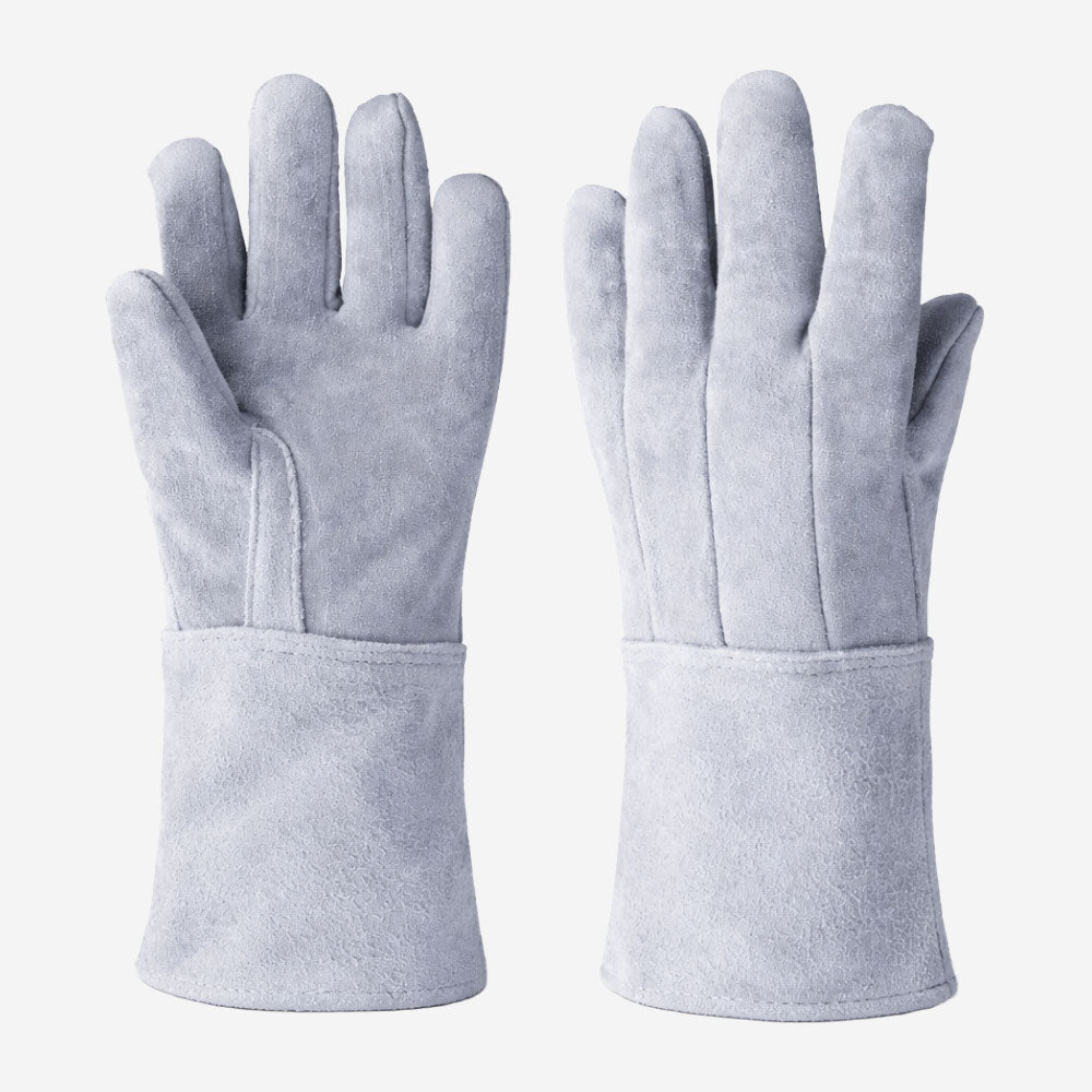 Luva de Raspa Contra Rasgos e Perfurações Com Reforço no Polegar e Indicador Punho 15 cm Fena Luvas C-15CRR C.A 8048