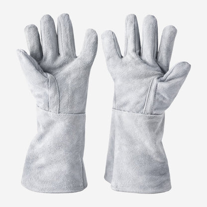 Luva de Raspa Contra Rasgos e Perfurações Com Reforço no Polegar e Indicador Punho 15 cm Fena Luvas C-15CRR C.A 8048