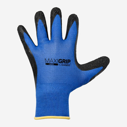 Luva de Proteção Alta Aderência Tricotada em Nylon com Banho em Látex na Palma Azul Danny Maxigrip Pro DA-12.700 C.A 31323