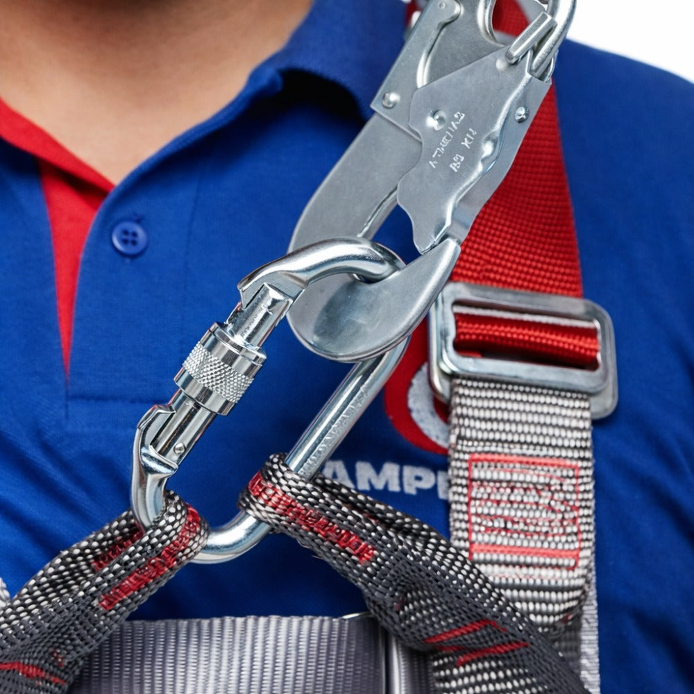 Mosquetão de Aço Oval 23 kN Fechamento em Rosca Camper CP5101 800424