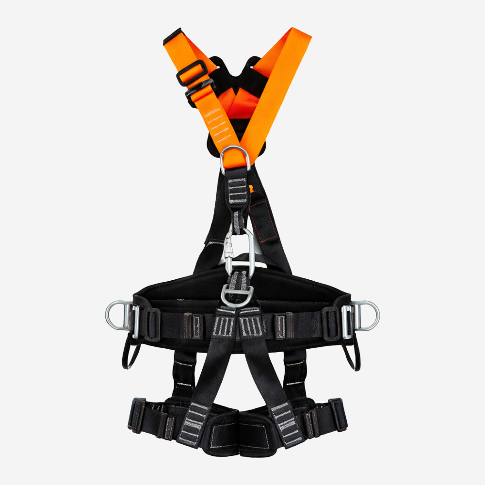 Cinto Paraquedista Com Encosto Acolchoado 5 Pontos de Ancoragem Regulagem Total MG Cinto Mult 2012A C.A 35531