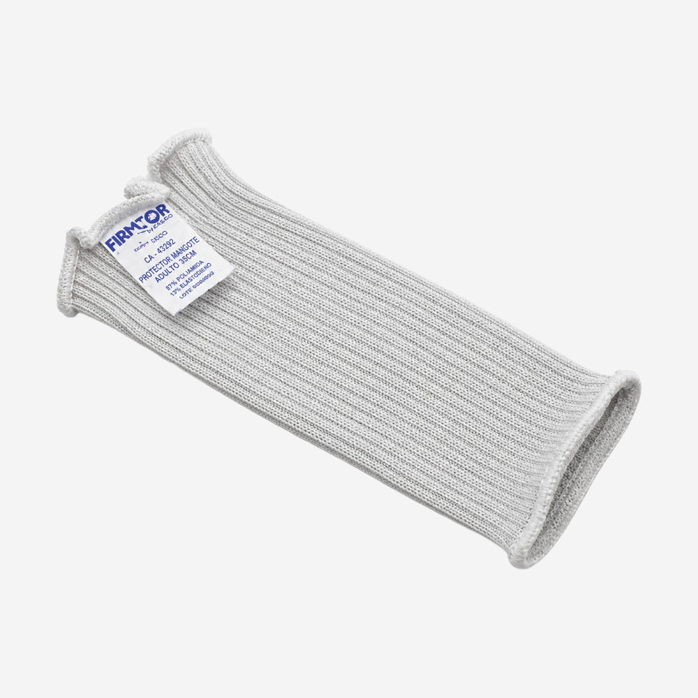 Mangote de Proteção Anticorte 25cm com 2 Fios de Aço para Braço e Antebraço em Corte Industrial Fiancor 2840MAN CA 36788