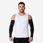 Manguito de Poliéster e Elastano Proteção Solar UV50+ Preto Maicol
