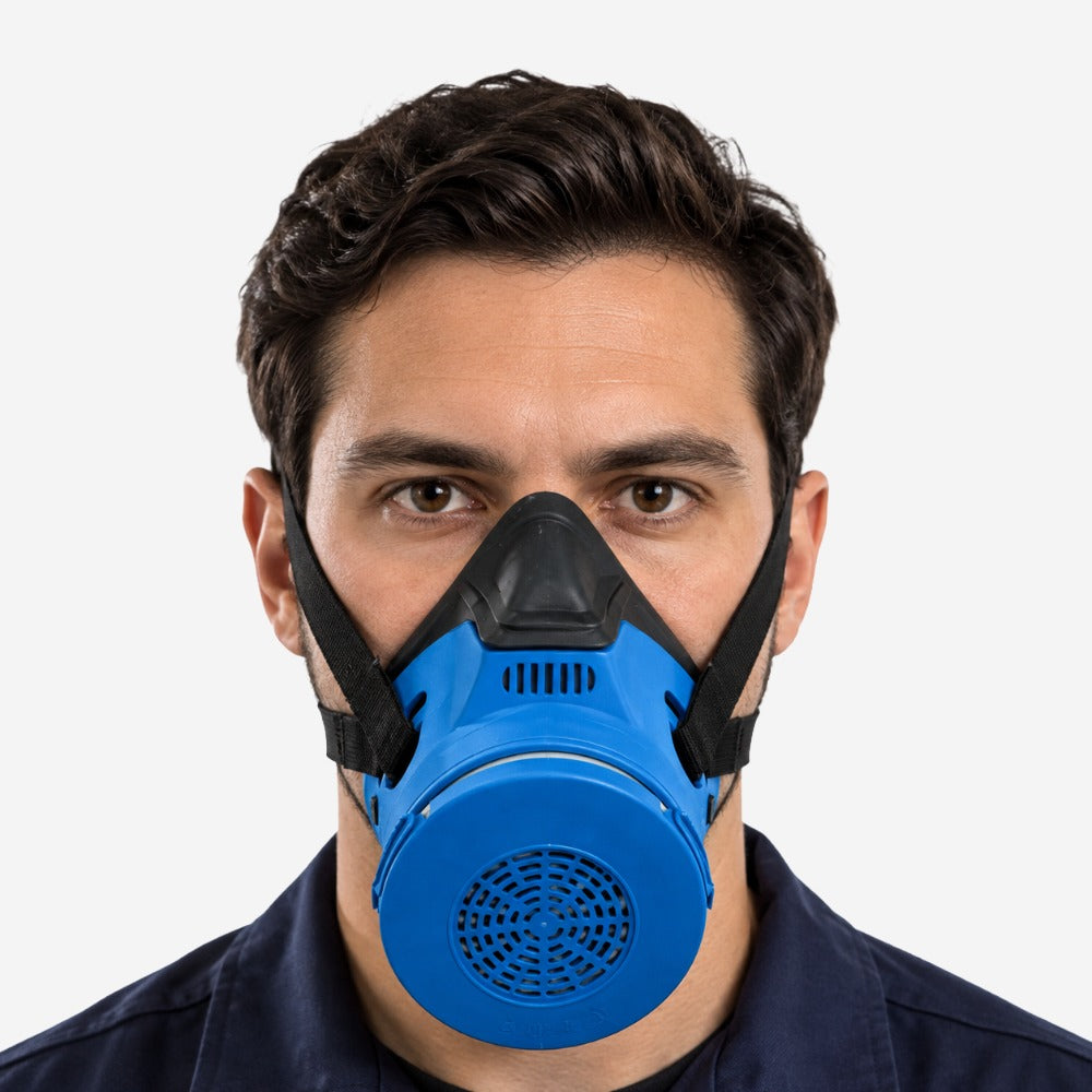Máscara Semifacial Reutilizável Verna III sem Filtro para Indústria e Construção Air Safety 514653 CA 11026